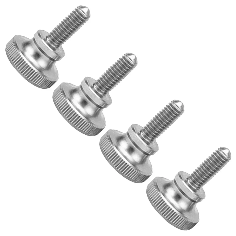 Strong Screw Stainless Steel Screws Silver Glass Lock Hand Tighten Knurl Head Knurled Screw M3*3/M3*4/M3*5/M3*6