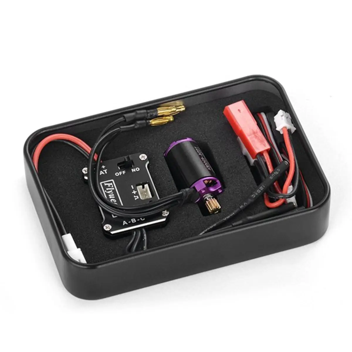 A64K 25A ESC 1224-4500KV Outrunner Brushless Motor Combo Upgrade Modification for 1/24 FMS FCX24 FCX24M SCX24 RC Crawler