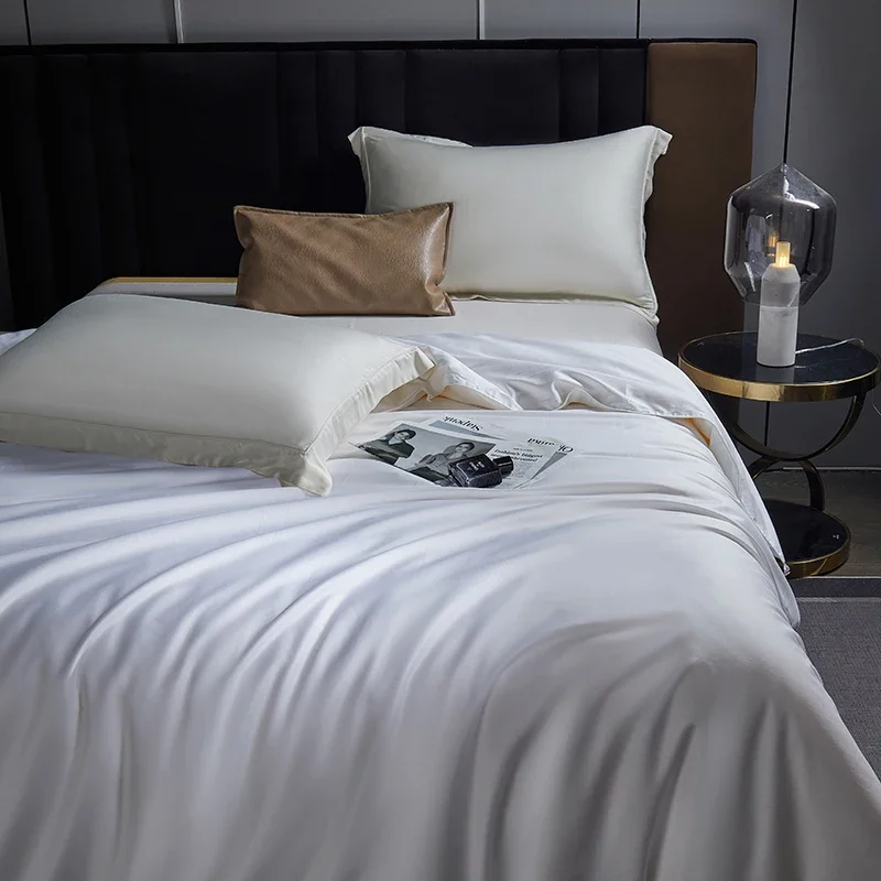 

Queen twin King Size Silk Quilt Comforter - Handmade Bedding with 100% Premium Long Strand Silk Filling for spring and autumn