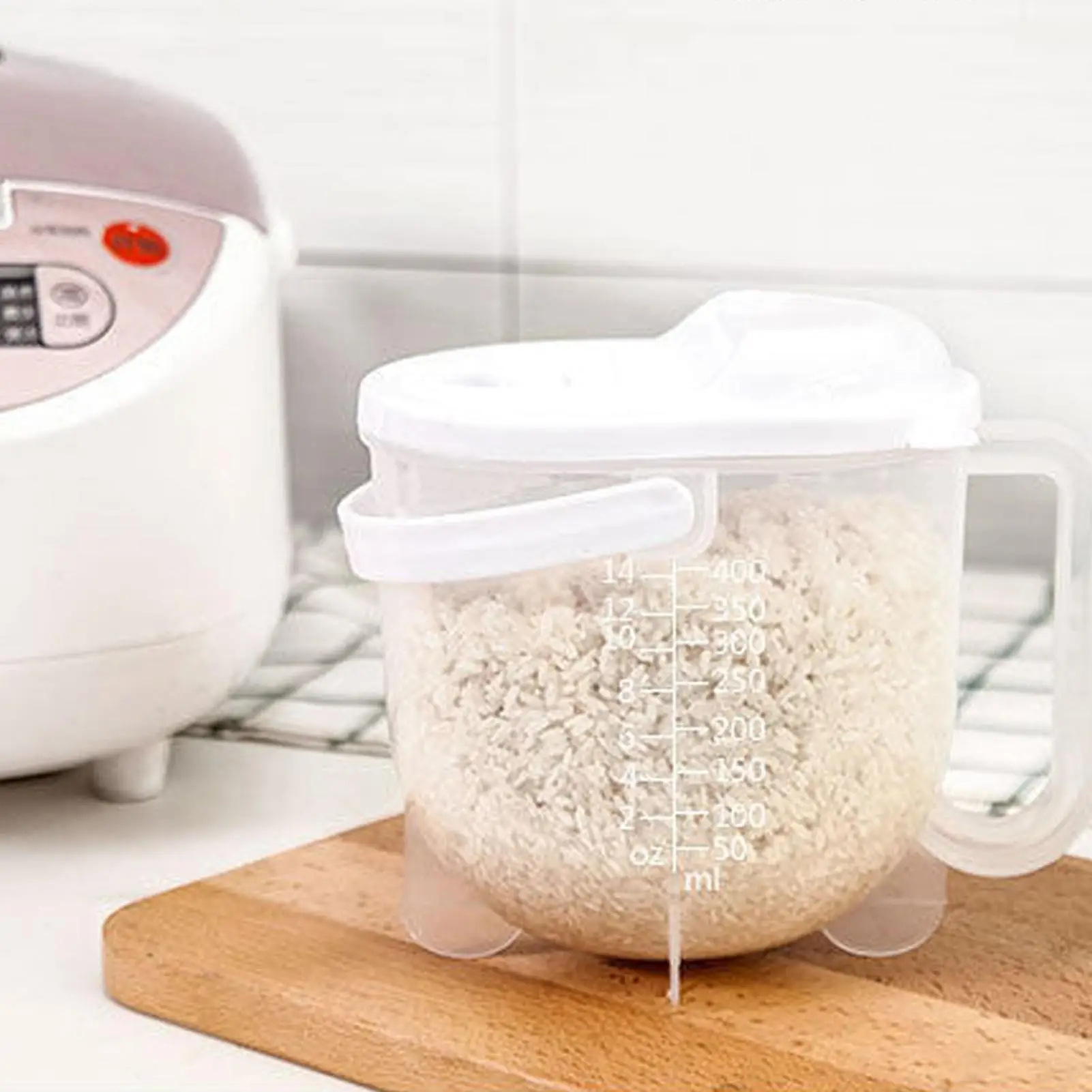 Multifunctional Rice Washer Bowl ABS Material with Handle and Strainer - Efficient Water Flush - Practical Kitchen Tool