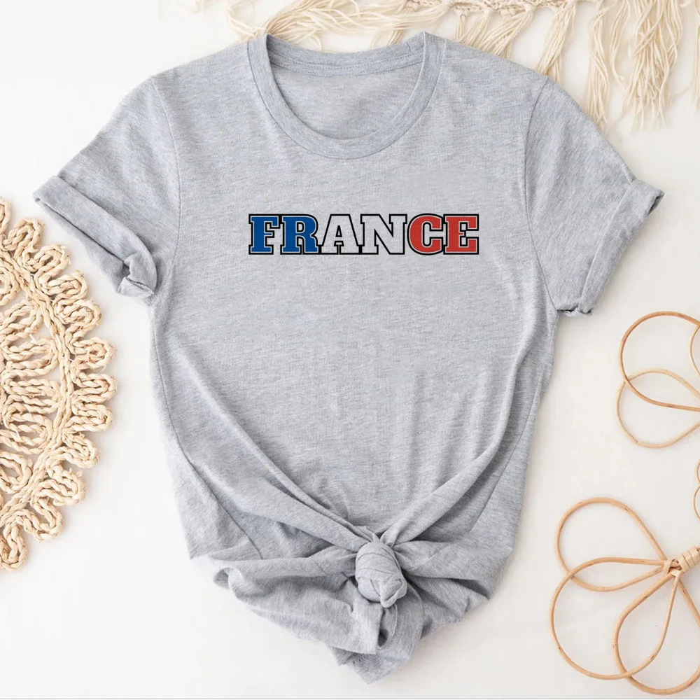 France Tee women comic t-shirts female y2k manga clothes