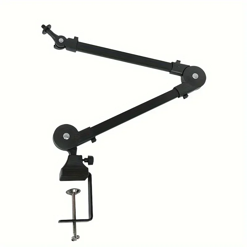 Microphone Arm Stand, With Mic Clip And Cable Ties For Blue Yeti Snowball Hyper X QuadCast SoloCast Fifine Gaming