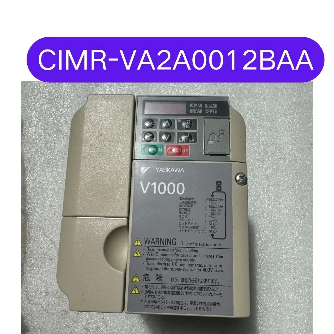 

Used CIMR-VA2A0012BAA inverter 2.2kw Test OK Fast Shipping