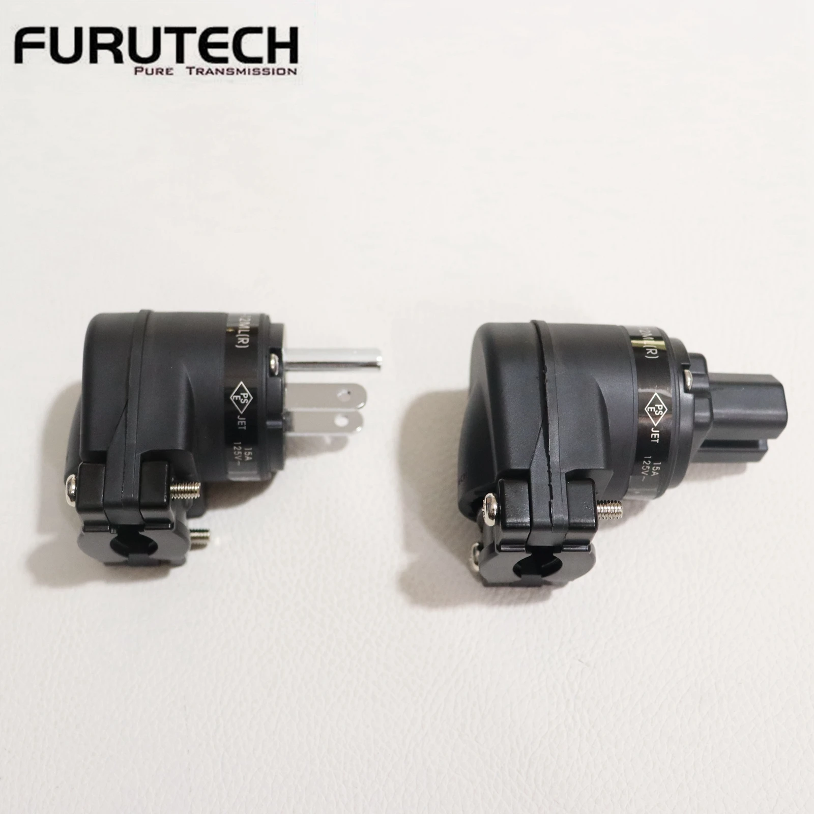 Furutech High Performance Angled Schuko plug Mains Right Angle Plug  90° IEC Female Socket HIFI Power Connector made in japan