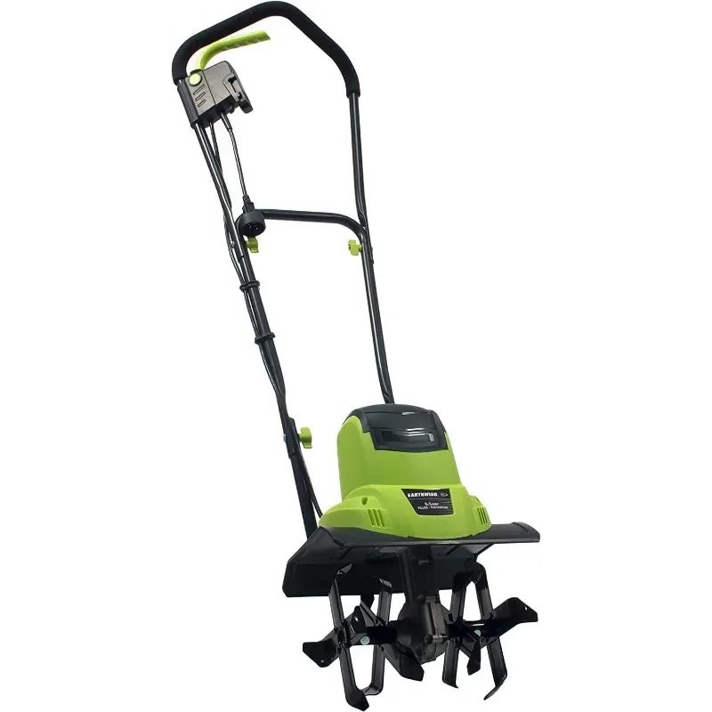 

Earthwise Power Tools by ALM TC70065EW 6.5-Amp 11-Inch Corded Electric Garden Tiller Cultivator, Green