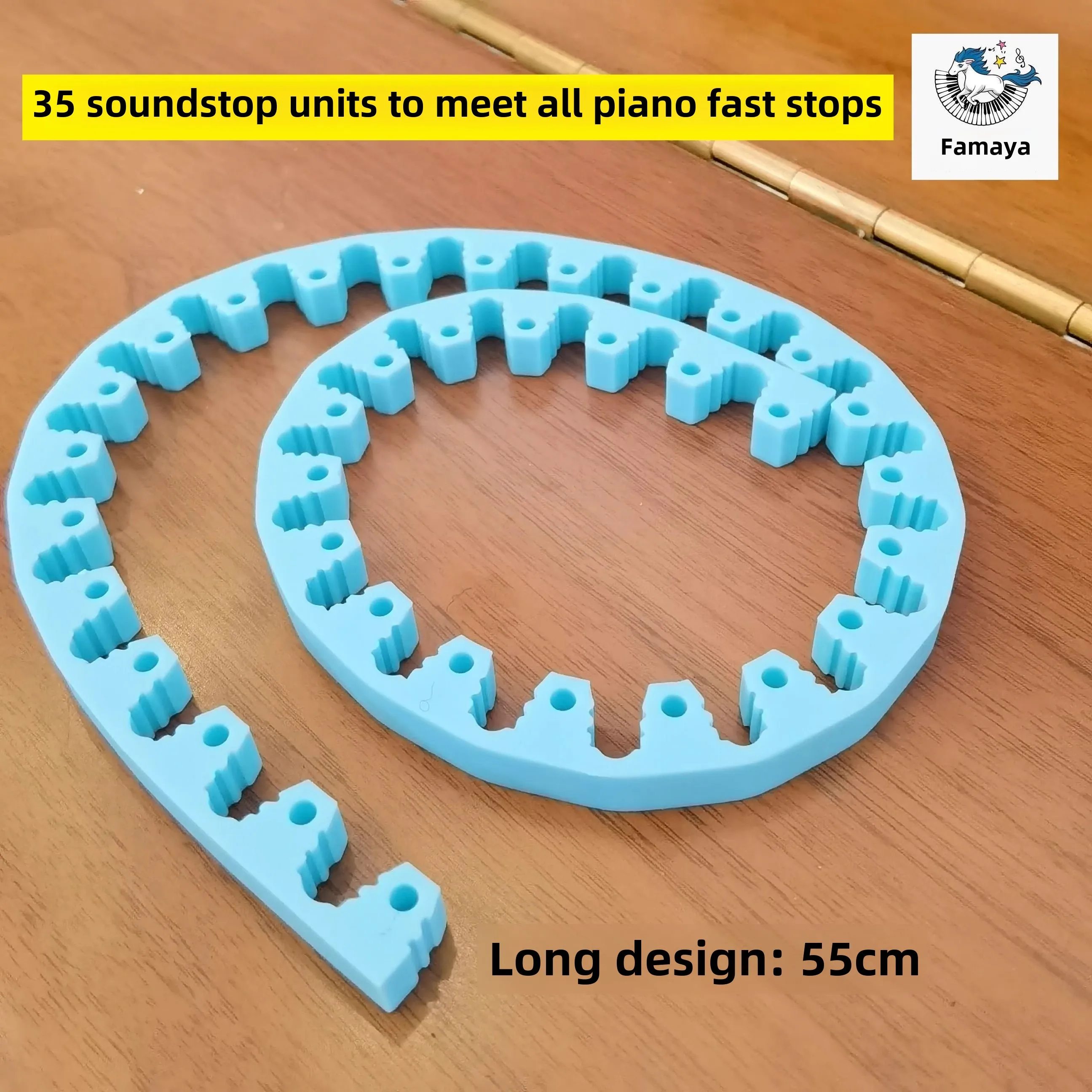 Piano Express Silicone Sound Stop Tape