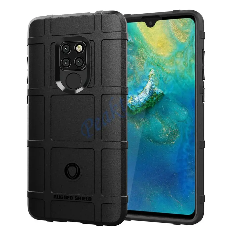 Thouport Silicone Case For Huawei Mate 20 20 Pro 20X Military Heavy Duty Protection Phone Cover For Huawei Mate 20 Case