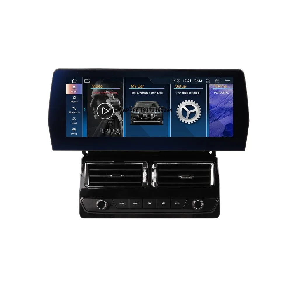 

12,3-дюймовый автомобильный DVD-плеер с Android, сенсорным экраном, навигацией и CarPlay для BMW 3-й серии E46 1998-2006 годов