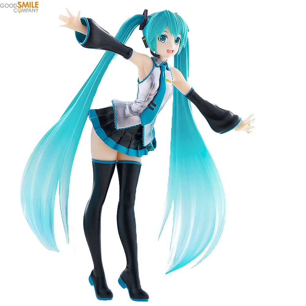 17cm  in Stock GOOD SMILE COMPANY POP UP PARADE  Piapro Hatsune Miku Translucent Color Ver Anime Figure Action Figure Model Toys