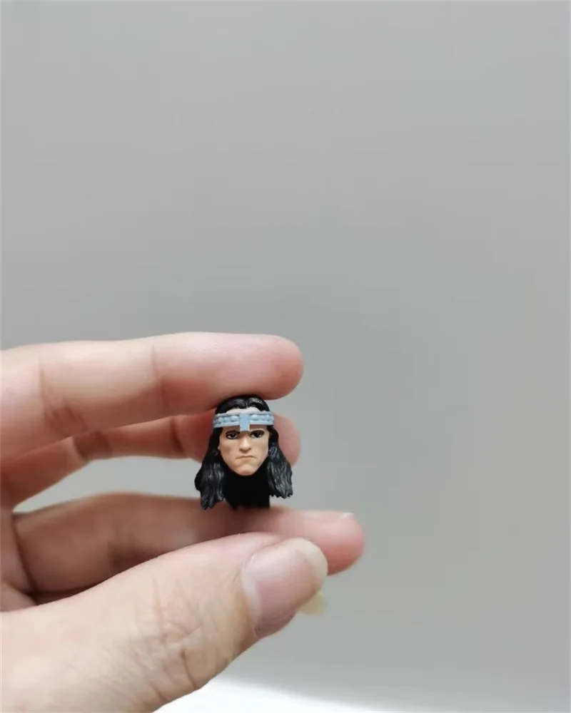 

Little 1/18 Scale Soldier Arnold Schwarzenegger Head Carving Long Hair Model Toy Fit 3.75'' Action Figures Body In Stock