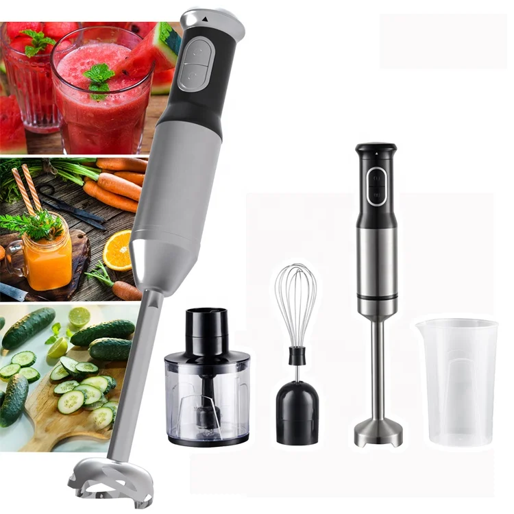 Stock Kitchen appliances Electric Immersion Hand Blender with Stepless Variable Speed stick hand blender