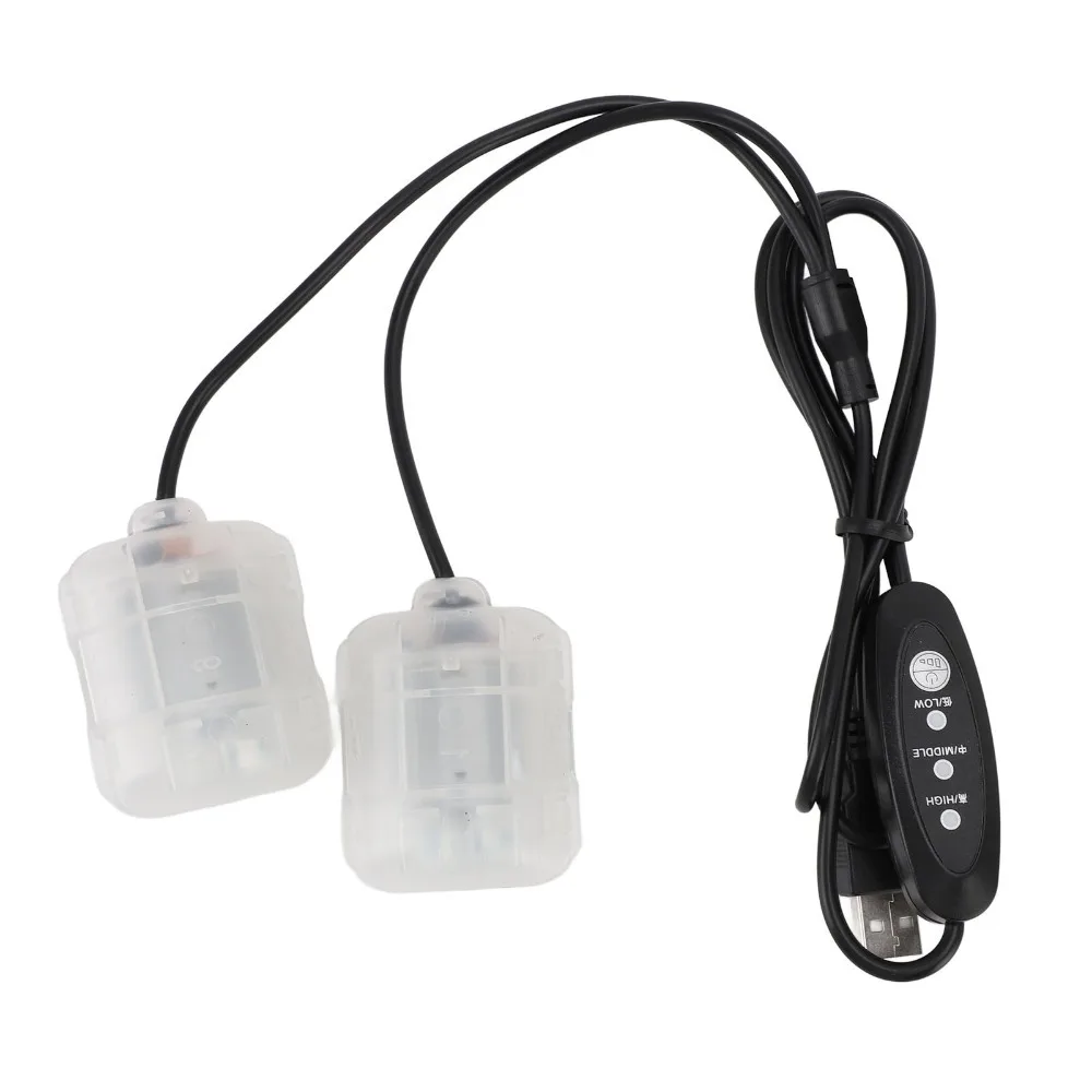 3 Speed Vibration Motor DC5V 3000-4500RPM Vibrator Motor 1 to 2 Splitter USB Power Massage Vibrator Motor For Massage Bed