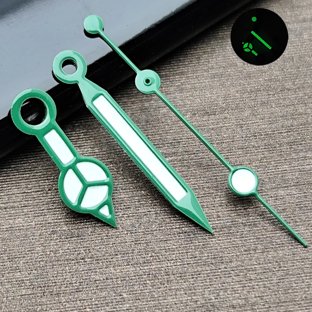 Blauwgroene Lichtgevende Wijze - Watch Hands Set Luminous Replacement Nh35 recensie en prijs