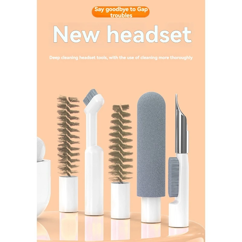 Set Alat Pembersih Digital 32 In 1 Headphone Kamera Ponsel Multifungsi Sikat Pembersih Keyboard Kit Penghilang Debu A