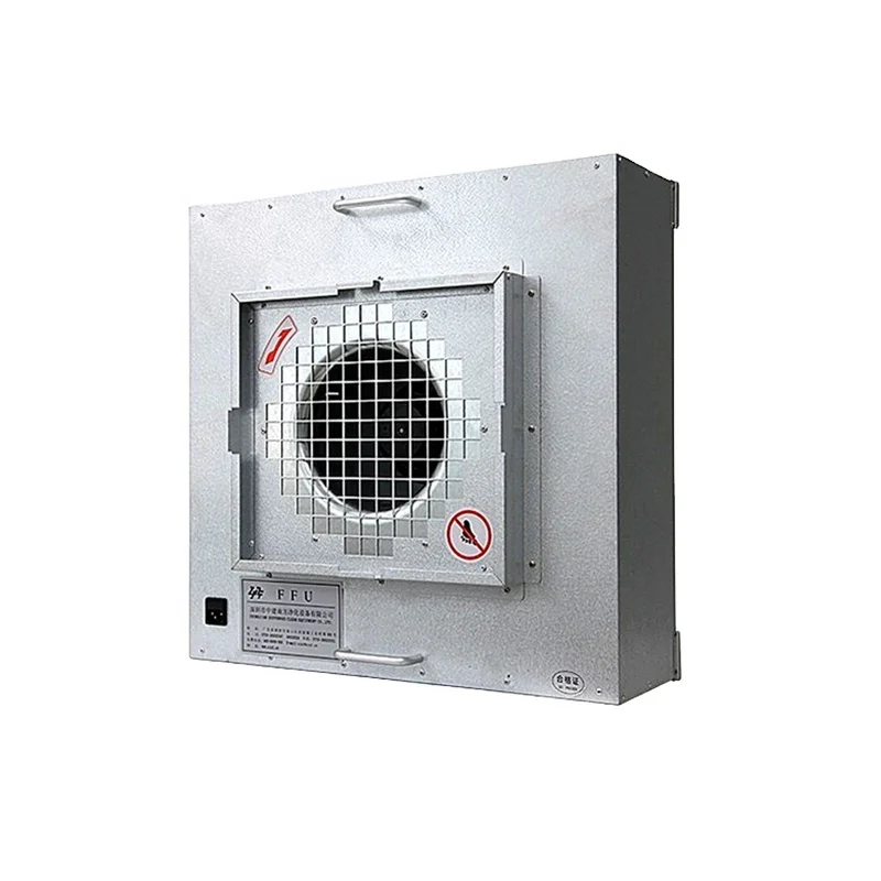 Clean Room Laboratory H13 H14 Laminar Flow Hood 4x4 4X2 Aluminum FFU Fan Filter Unit for Mushroom with Hepa Filter