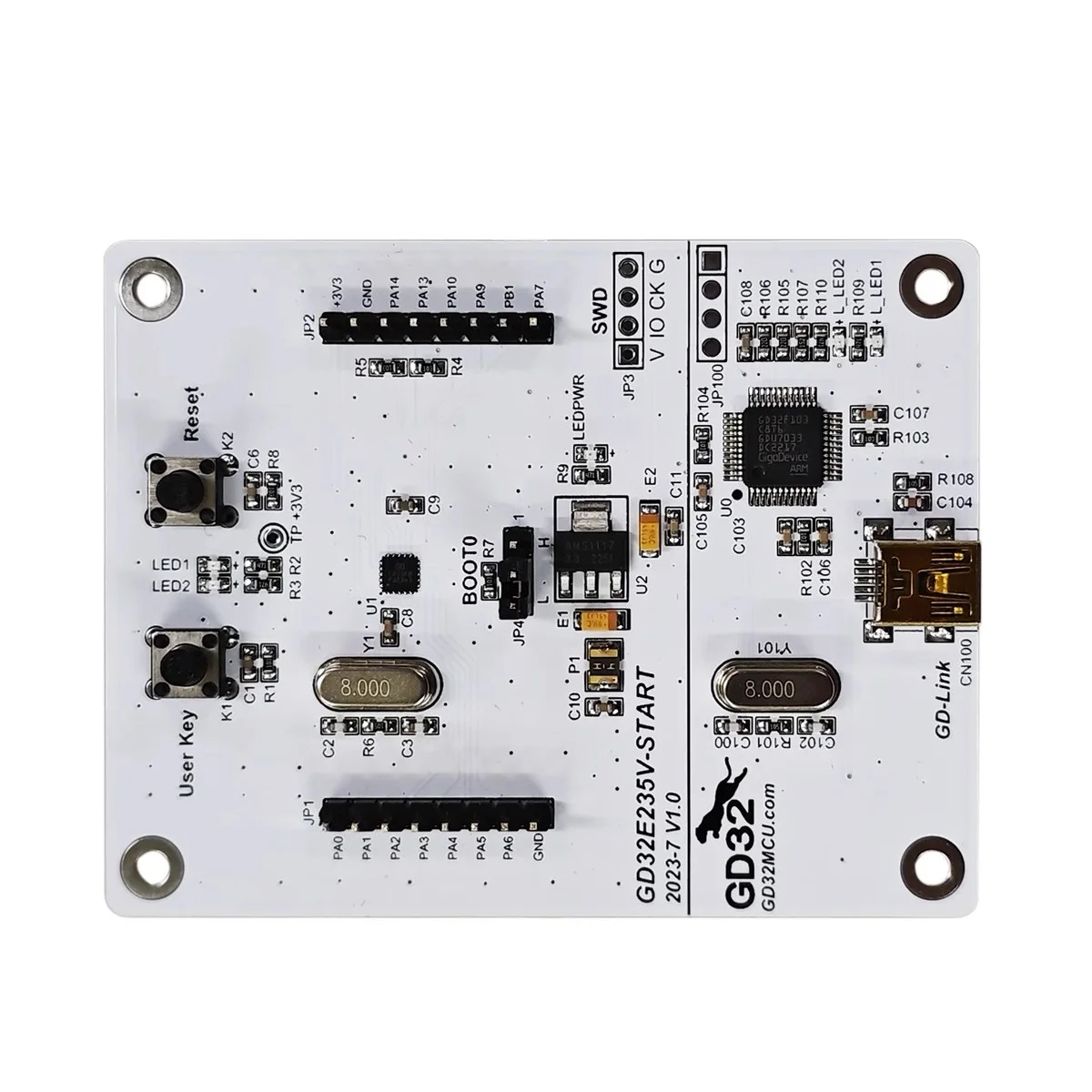 GigaDevice GD32E235V Development Board GD32E235V-START Evaluation Board