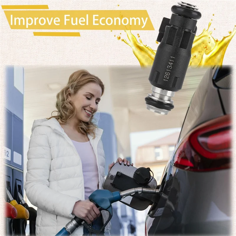 

12613411 Fuel Injectors For Chevy Tahoe Silverado Express For GMC Yukon Xl Sierra Canyon 12587269 FJ1061 83211214 ,8PCS