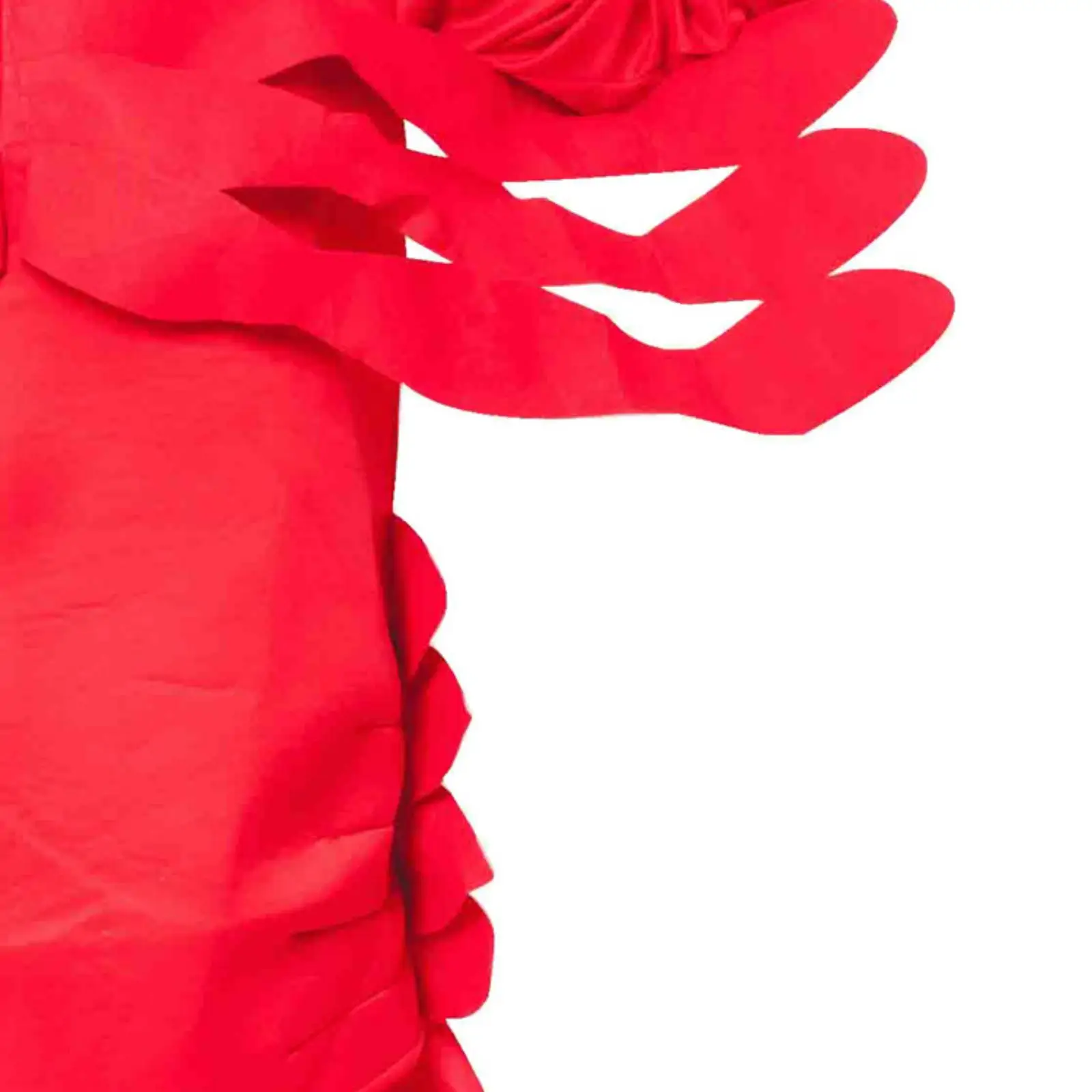 Halloween e Páscoa Cosplay Traje para Adulto, Roupa Extravagante, Lagosta