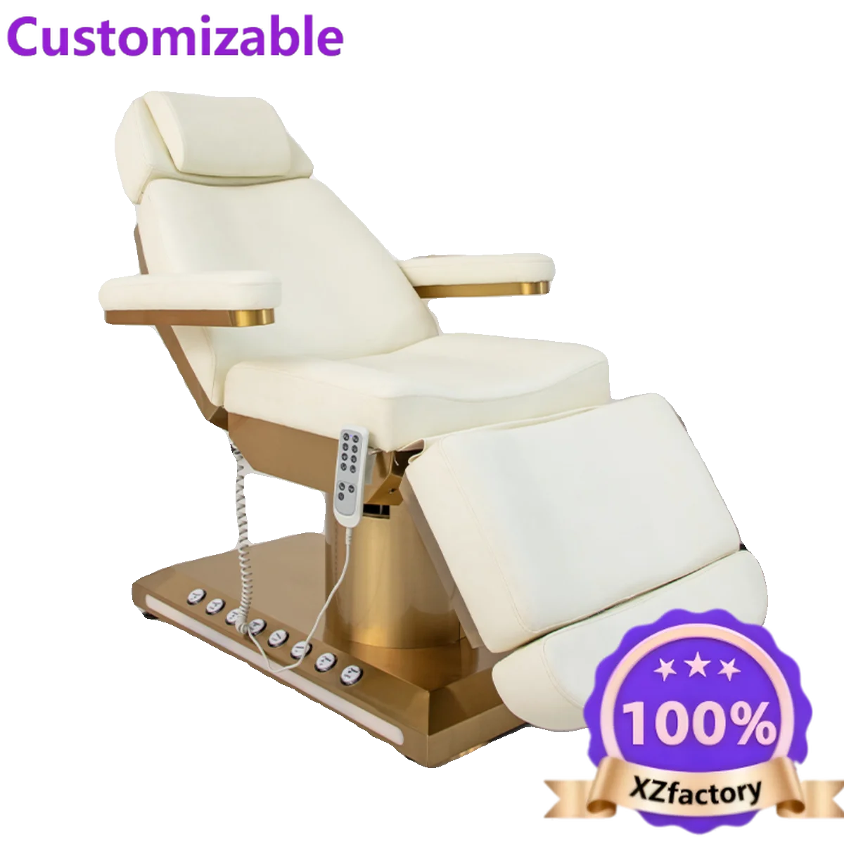 Factory Direct 2026 Electric bed, special micro-plastic injection bed for beauty salons, lifting beauty bed, dental tatto