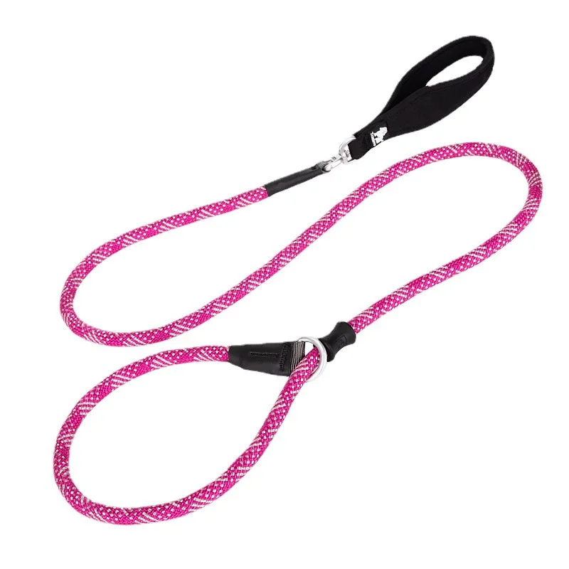 

Pet dog products explosion-proof P chain leash dog chain walking dog rope golden retriever