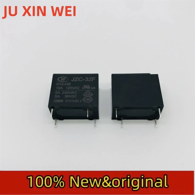 10PCS JZC-32F-012-HS Hongfa Relay HF32F-012-HS 4-pin Group Normally Open 5A250VAC