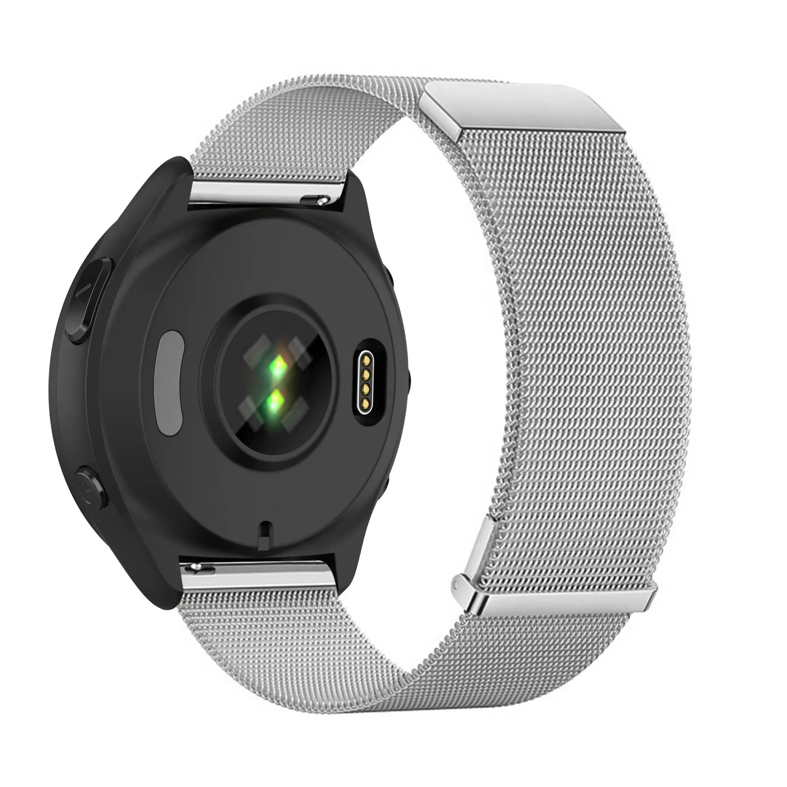 

Metal Bands for Garmin Venu 3 45mm Band, Double Layer Magnetic Strap