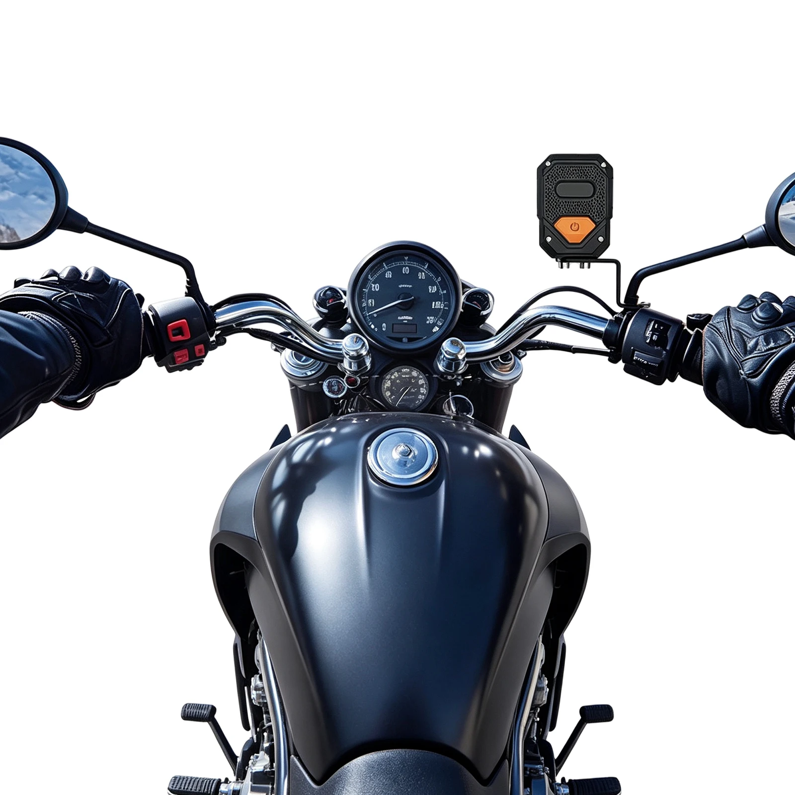 2K Motorcycle Dash Cam Weather Resist IP65 Waterproof Car Camera Lightweight Mini Bike Dashcam for Motorcycle Commuting