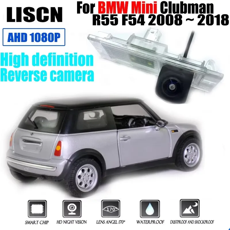 For BMW Mini Clubman R55 F54 2008 ~ 2018 HD rear camera Night vision / waterproof Backup Parking Reversing Camera