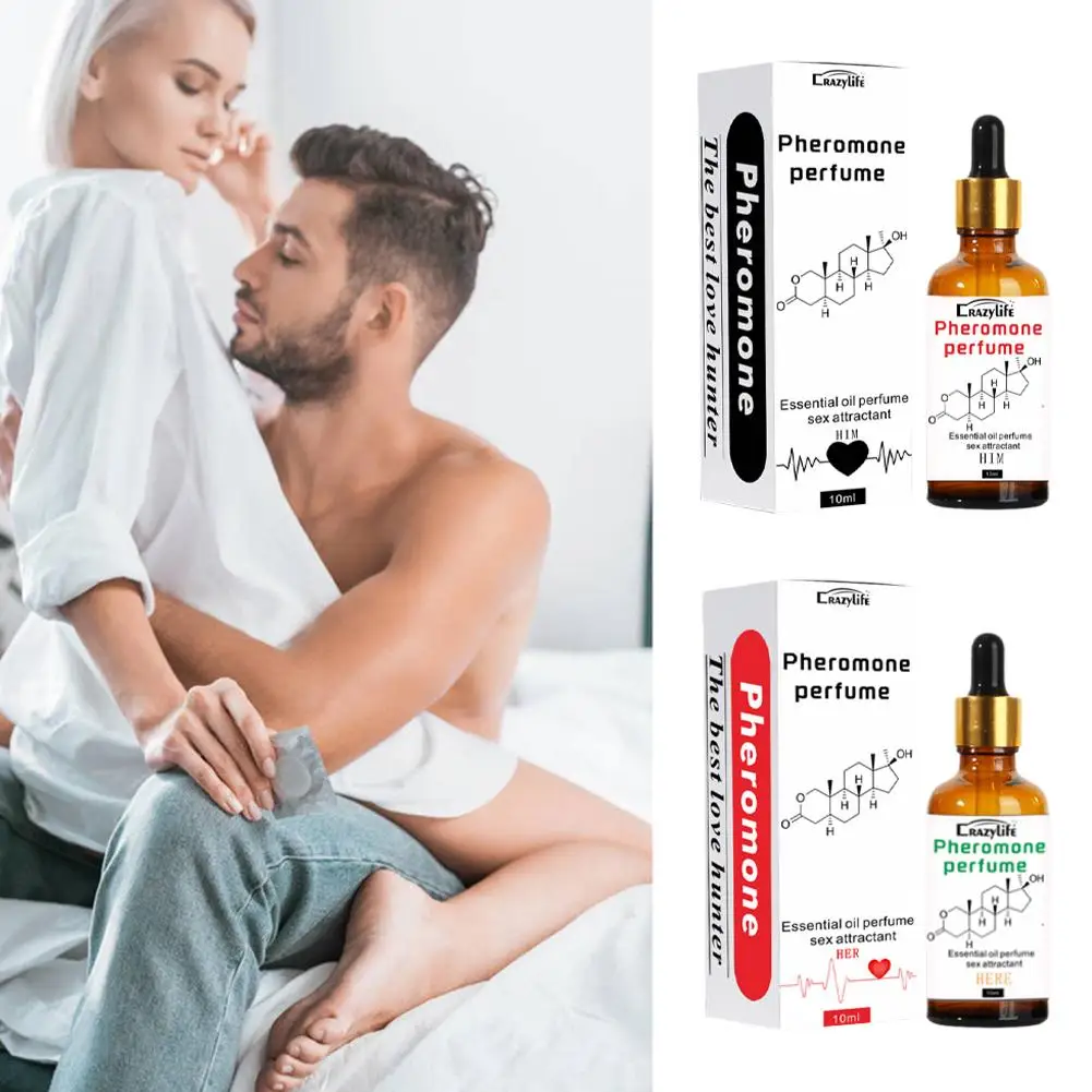 Perfume de óleo essencial 10ml humor atmosfera feromônio perfume fácil de usar multi-purpose charme liberação perfume para homem e mulher