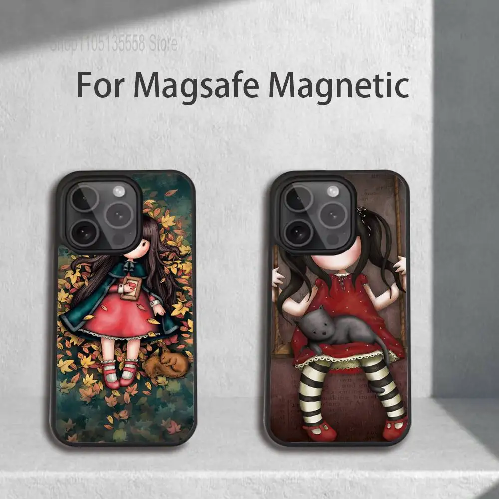 

S-Santoro G-Gorjusses Phone Case For iPhone 17,16,15,14,13,12,11,Pro,Max,Plus,Mini,SE4,E Magnetic Magsafe Wireless Charging