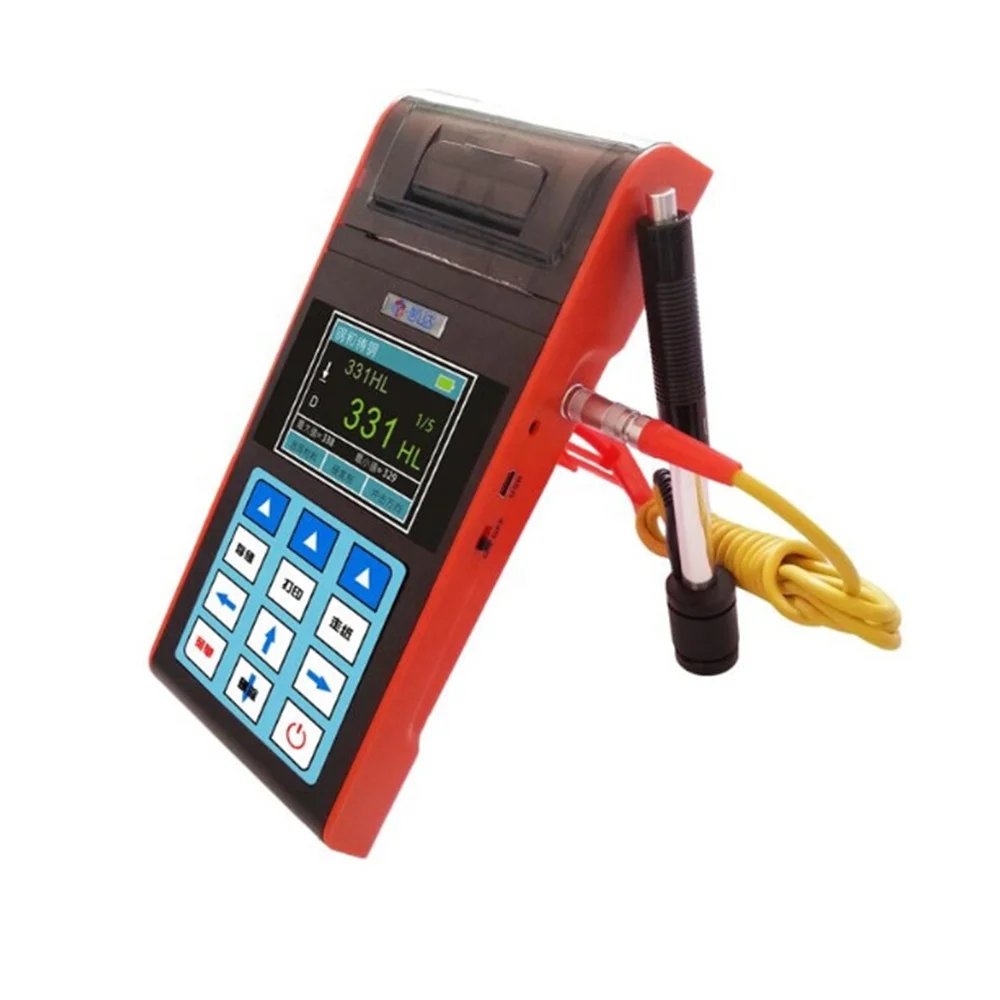 

Digital Steel Metal Leeb Hardness Tester Portable Durometer NDT Hardness Testing Equipment KH-530