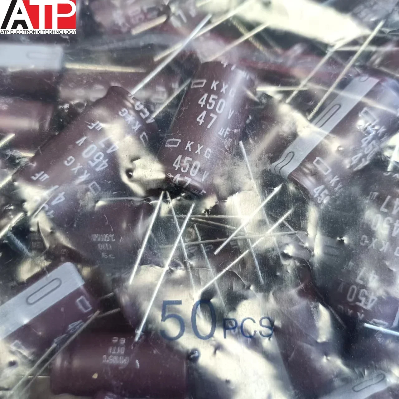 50pcs/lot New Original 450V 47UF 18x25mm NCC Aluminum Electrolytic Capacitors 20% RADIAL EKXG451ELL470MM25S