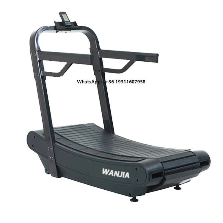 

Top Quality Commercial Gym Fitness Equipment Cardio Training Self-generating Curve Treadmill for Body Building