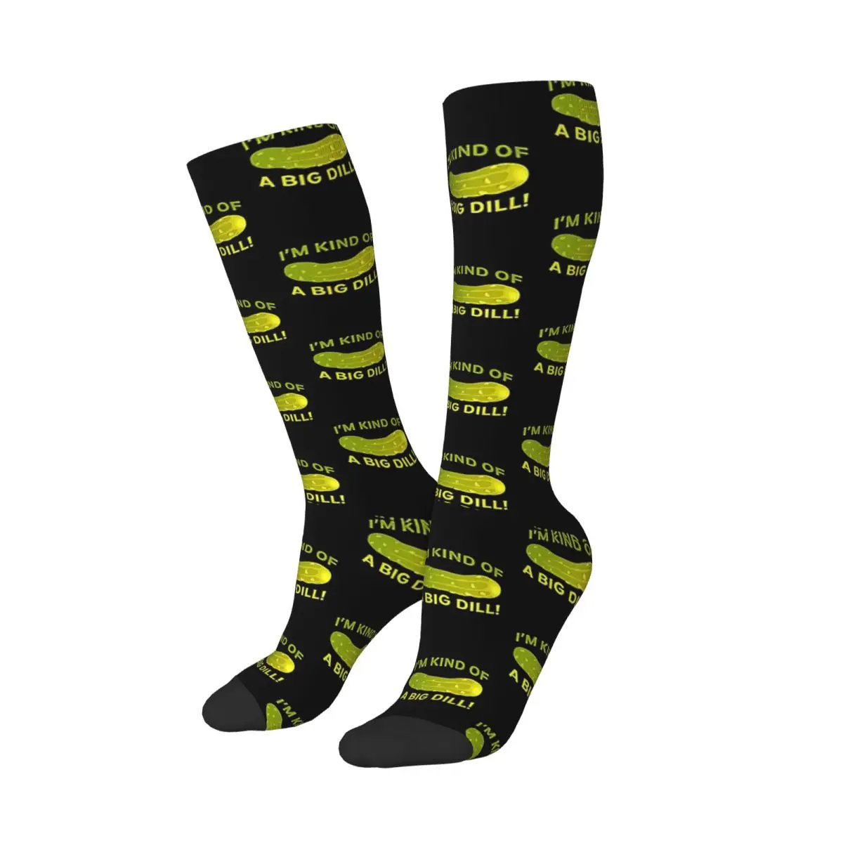 I'm Kind Of A Big Dill Socks Harajuku High Quality Stockings All Season Long Socks Accessories for Mans Woman's Birthday Present