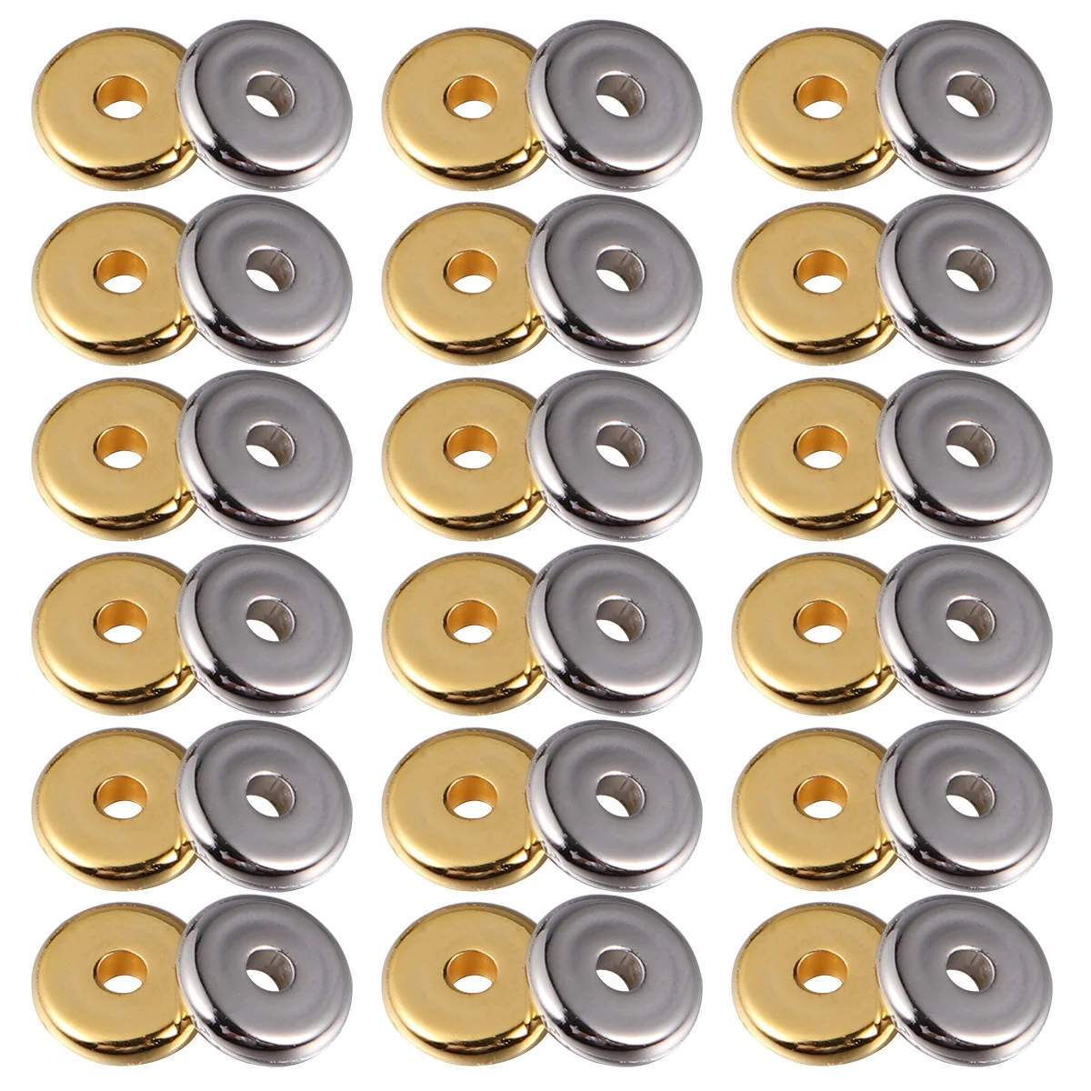 

300Pcs DIY Bead Kit for Bracelet Making Craft Beads Separated Spacer Beads Jewelry Making Supplies Accessories