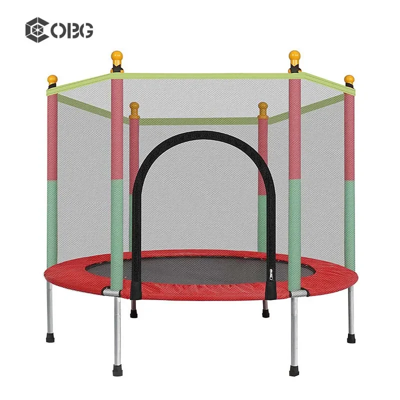 Household Kids Trampoline Gymnastic Trampoline With Safety Net For Indoor Playground for Home Use