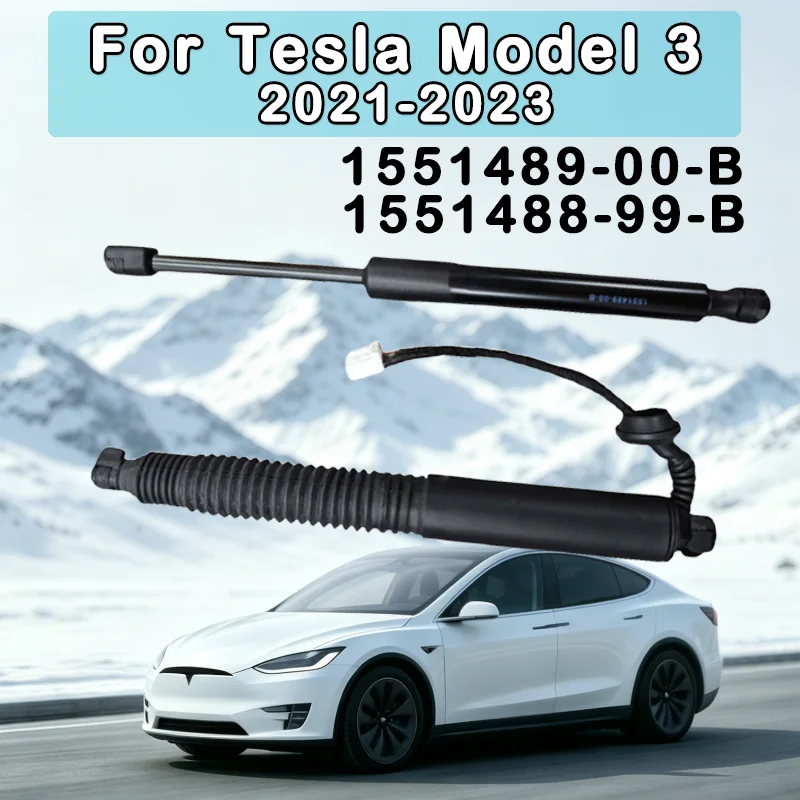 1551489-00-B 1551488-99-B For Tesla Model 3 2021-2023 Pneumatic & Electric Tailgate Liftgate Trunk Strut Power Replacement Parts