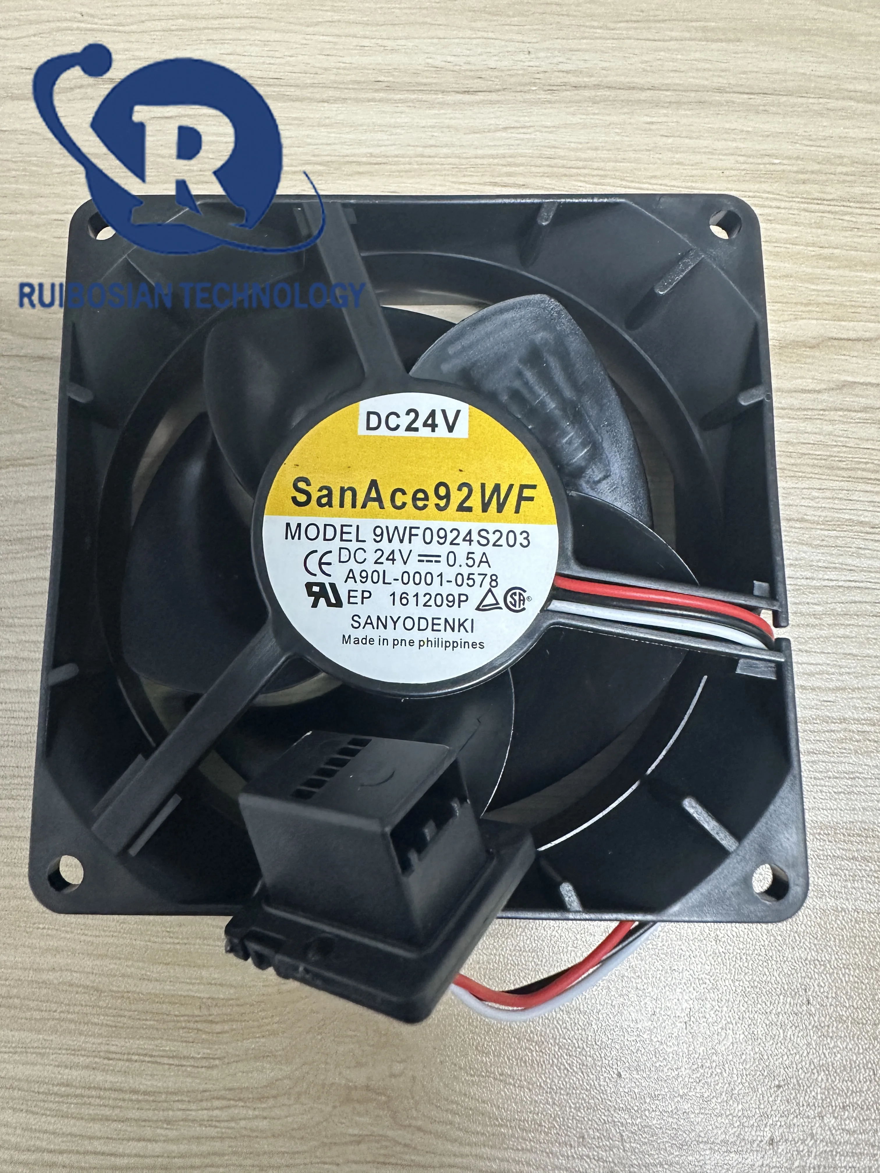 9WF0924S203 24V 0.5A Fanuc Drive 3-wire cooling fan