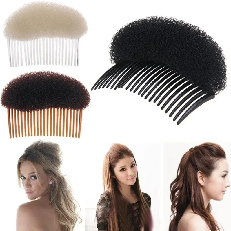 

New Women Bun Maker Braid Hair Padding DIY Hair Bump Up Sponge Princess Head Foam Pad Insert Wedding for Hair Styling Tool