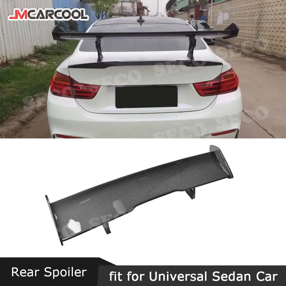 

Carbon Fiber Car Racing Rear Trunk Spoiler Wings Car GT Style for BMW E92 E93 F30 F10 1M M3 E82 Sedan Coupe