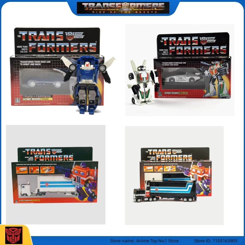 Originele Transformatie Robotmodus G1-serie Encyclopedie Anime Actie Populaire Favorieten Figuurvervorming Optimus Prime Speelgoed