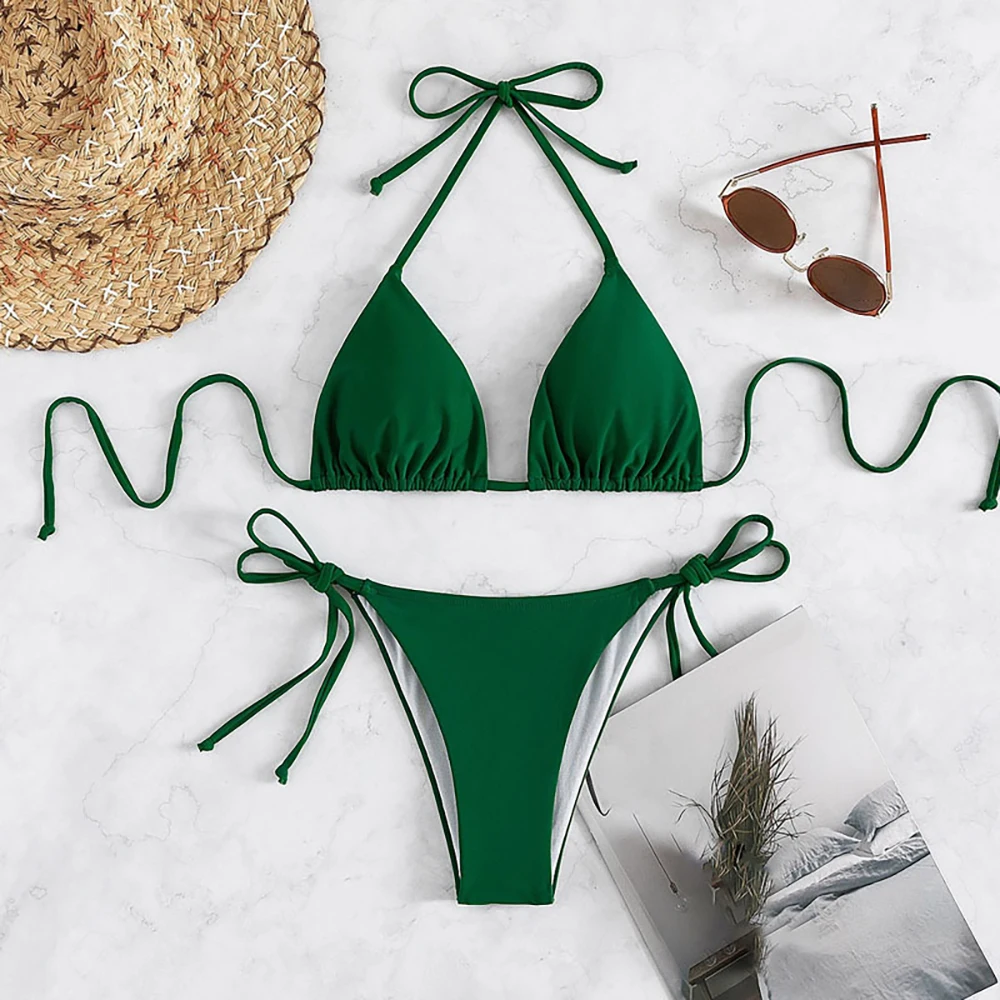Tanga para mujer de elastano