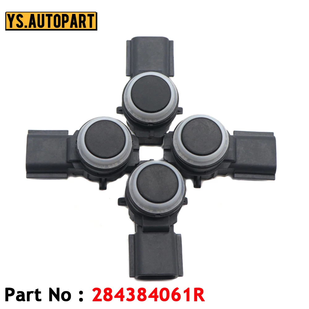 

4PCS Car PDC Parking Sensor 284384061R For Kadjar Espace Koleos Megane 0263023999 28438-4061R New
