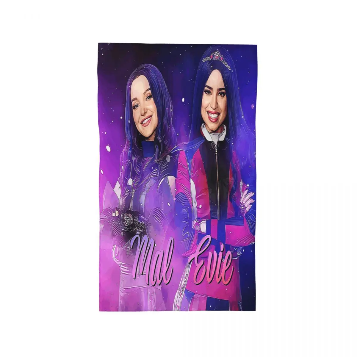 Custom Mal And Evie - Descendants Soft Face Towel Quick Dry Pool Bath Cotton Towels Breathable