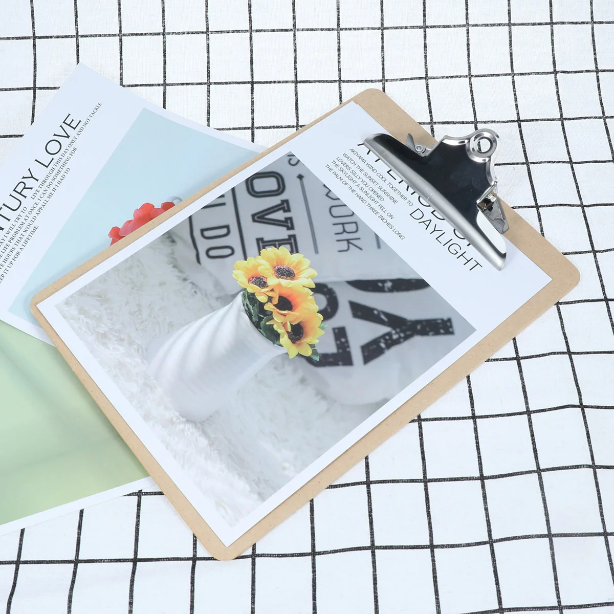 

Деревянный планшет формата А4, 9x12,5 дюймов, папка-клипборд из твердого картона, устойчивая к царапинам, с гладкой поверхностью, для школы, офиса, больницы, формат А4