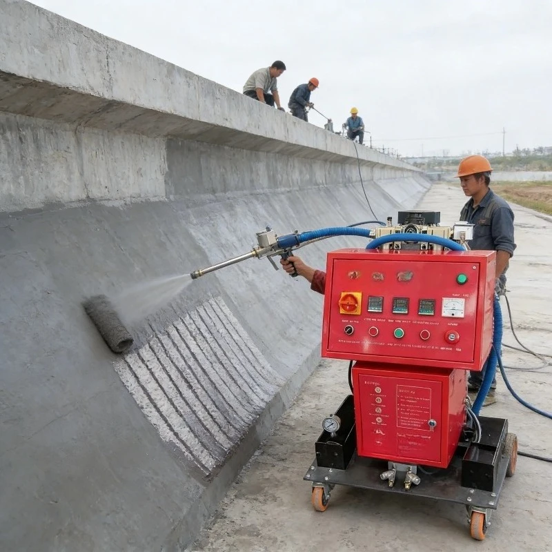 FOB High Efficiency Polyurethane Foam Machine For Roof Sealing Professional Polyurea Spray Equipment Industrial Waterproof