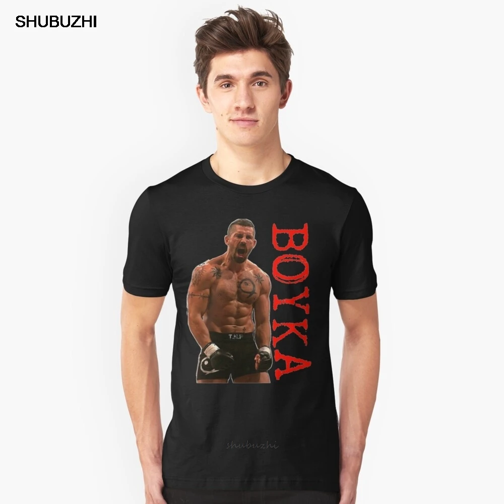 summer cotton men tshirt Yuri Boyka Undisputed MMA Martial Arts T Shirt Slim Fit T-Shirt brand teeshirt for male bigger