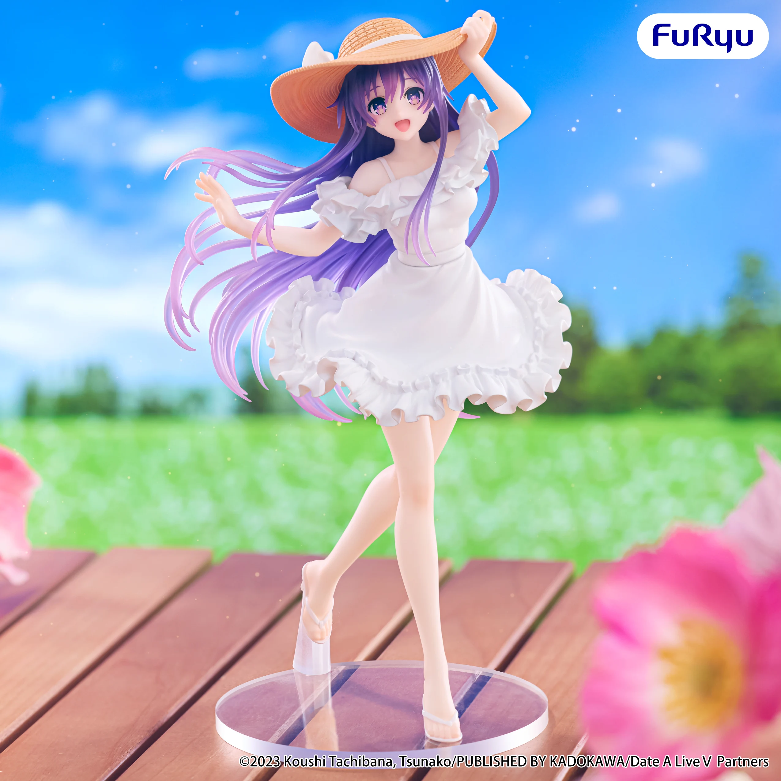 

Оригинальная фигурка Furyu Date A Live V: Тока Ятогами в летнем платье, ПВХ, коллекционная модель, игрушка
