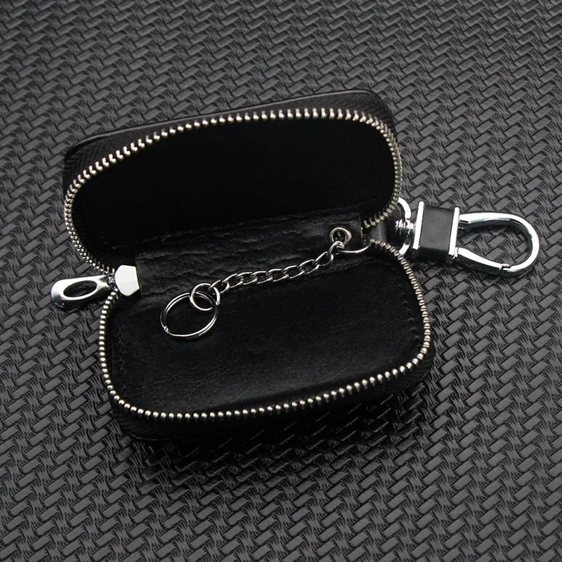 Leather Car Key Bag Keychain Case Storage Cover For Volkswagen VW GTI Polo Golf Touareg T6 T5 Passat B7 B5 Touran Beetle Tiguan