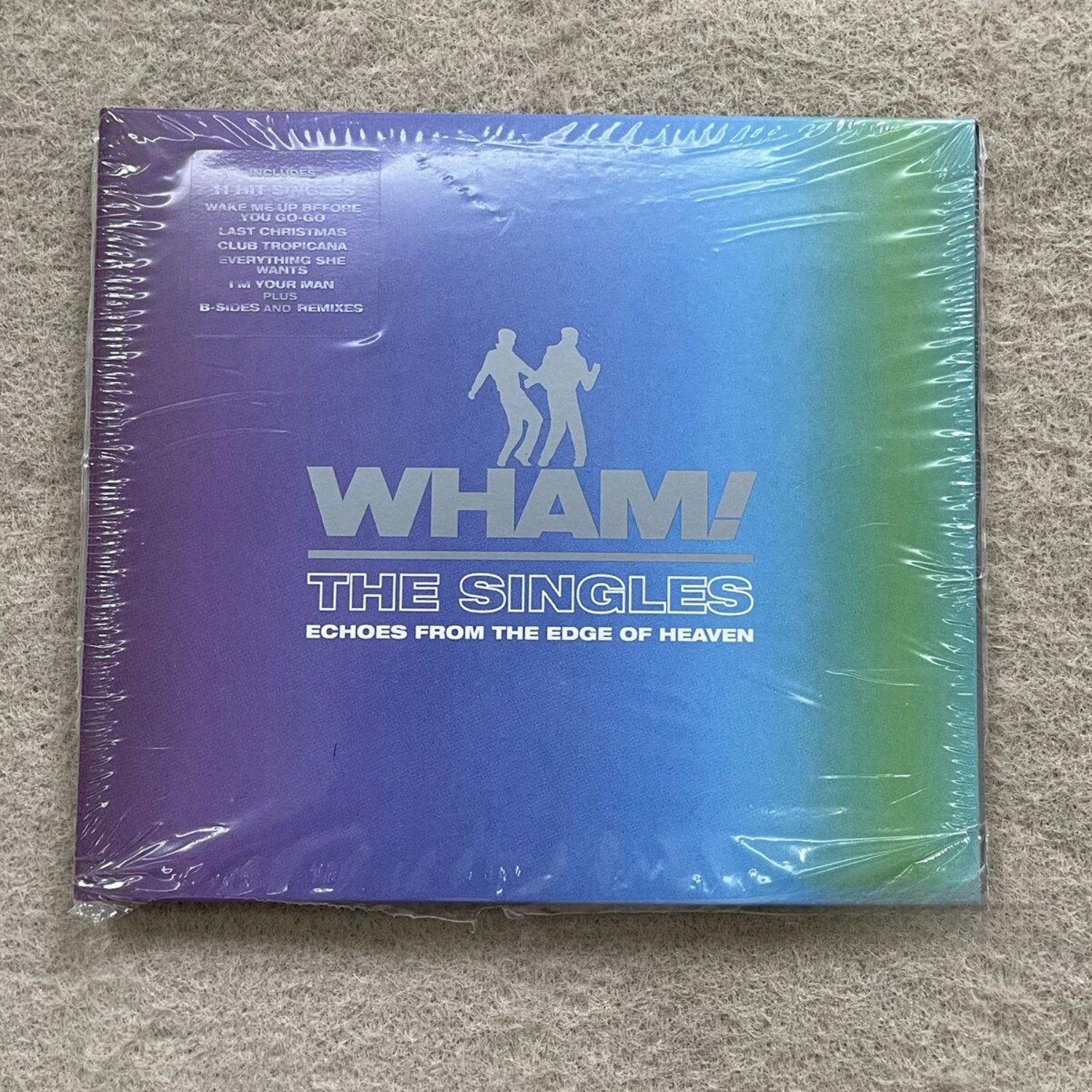 

Rare Sealed Wham! The Singles Echoes From The Edge of Heaven 80s Pop Dance Pop Pop Rock Greatest Hits Audio CD Collectible